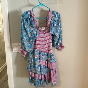 Brand new hazel and olive colorful floral dress